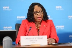 PAHO Direktörü Carissa Etienne