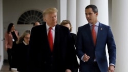 Başkan Donald Trump Juan Guaido'yu Şubat başında Beyaz Saray'da ağırladı